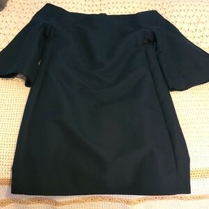Elegant MARNIE Black Off-Shoulder Dress
